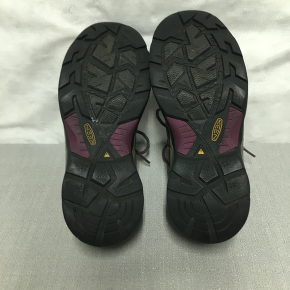 KEEN ASTM F2413-11 Work Boots Steel Toe Womens 8 W Brown US Safety Shoes - Picture 11 of 13